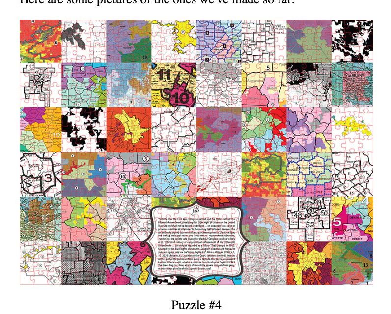 Green Bag Gerrymandering puzzle