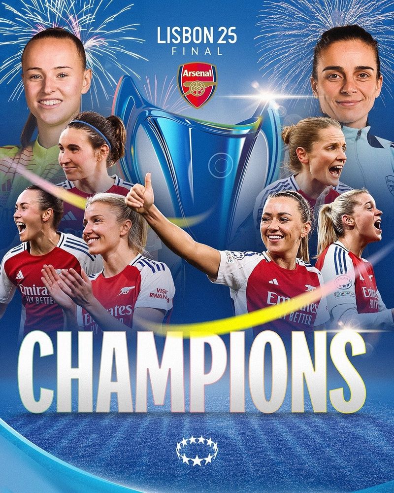 Arsenal are UWCL champions