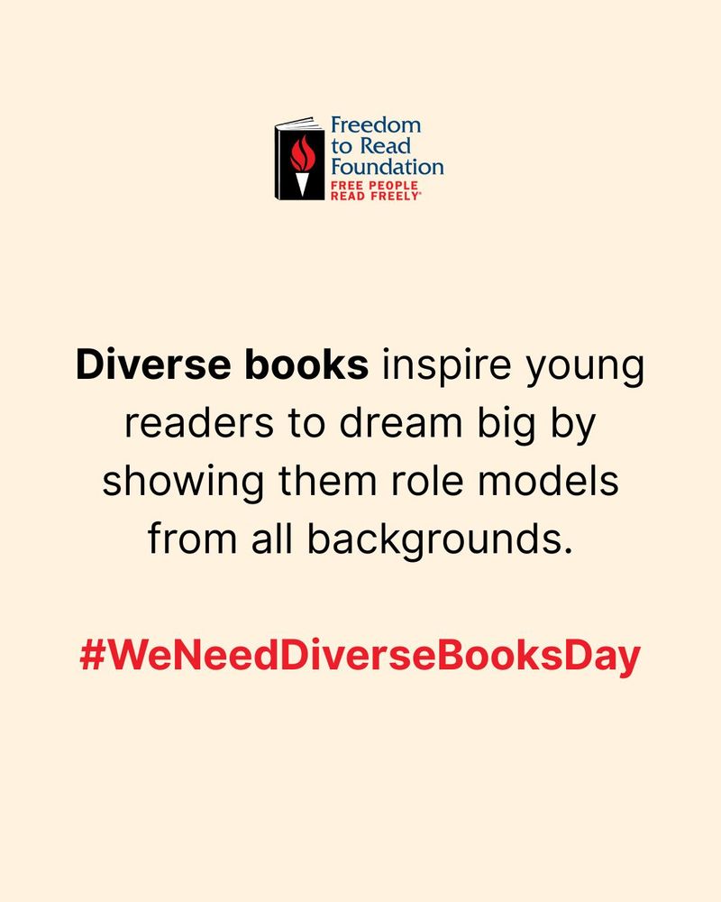 Diverse books inspire young readers to dream big by showing them role models from all backgrounds.

#WeNeedDiverseBooksDay