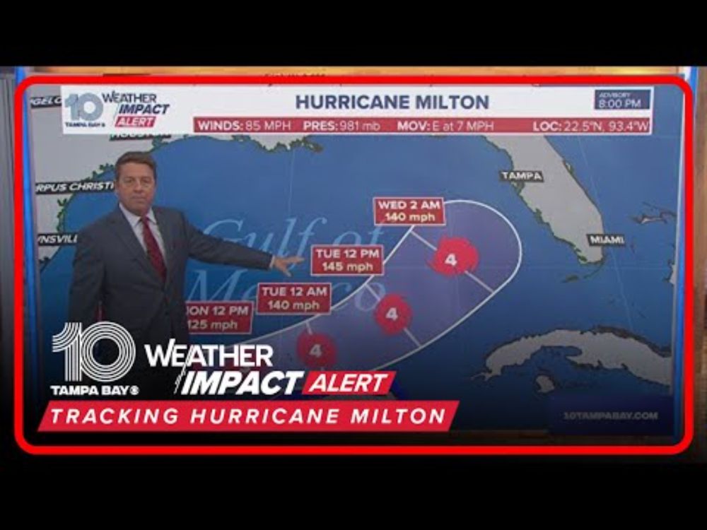 Tracking the Tropics: Hurricane Milton expected to become major hurricane in 'next day or so'