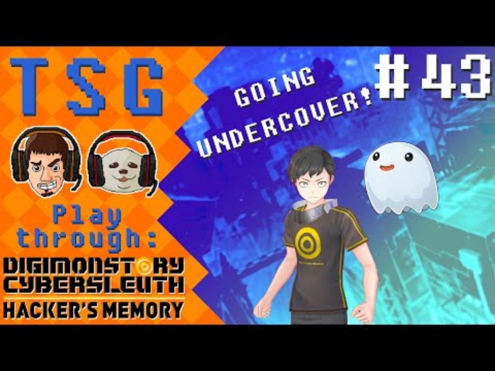 Digimon Story Cyber Sleuth Hacker's Memory - TSG PT - Ep. 43 - Going undercover!