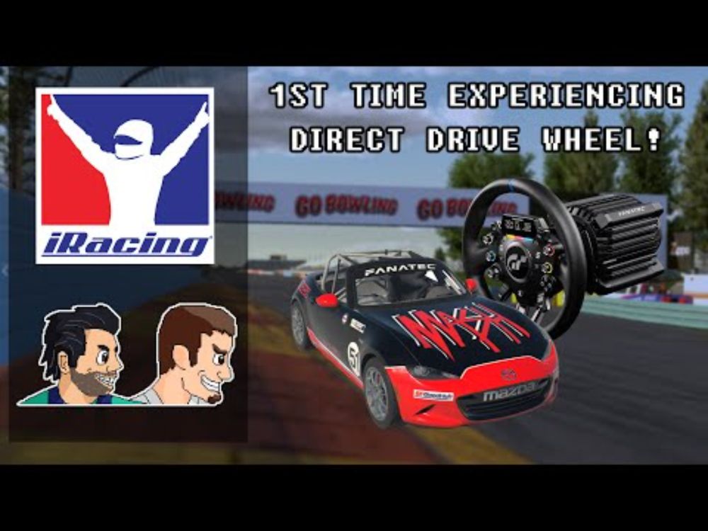 1st Time with Fanatec Direct Drive Wheel! [2] - TSG Play Iracing Season 3