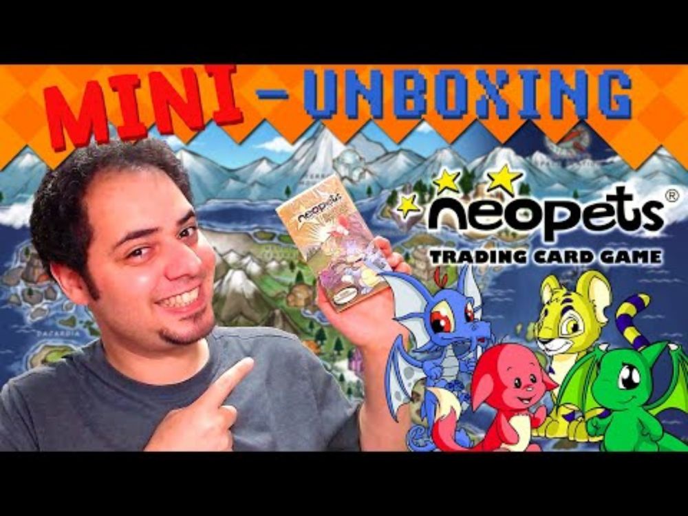 Neopets TCG 2-Player Starter set  - Unboxing