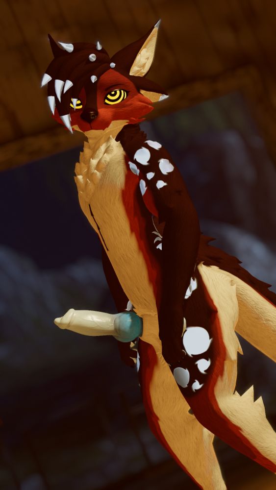 Louve staring at you with hypno eyes and ready to give you a good time~