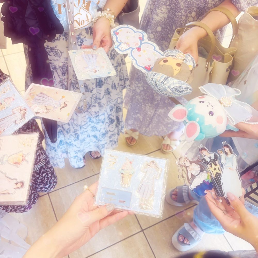 うっちーガールズちゃんたちとワッチャワッチャしたのめちゃくちゃ楽しかった🥰