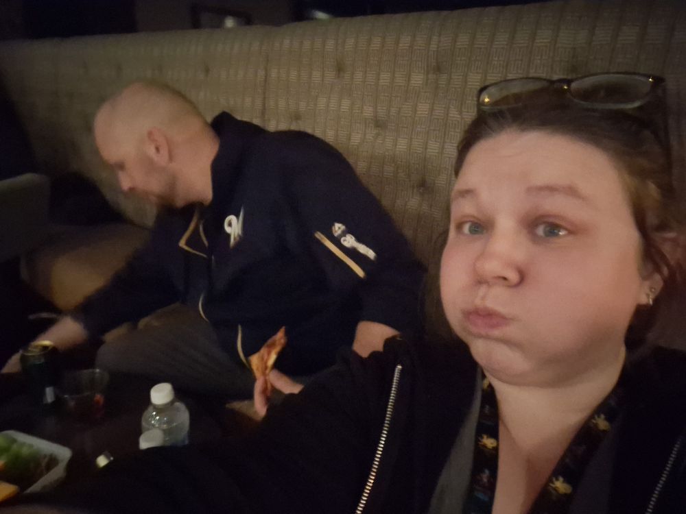 Kat & Louis hangin' after hours at Evolve during Gary Con XVII (2025).