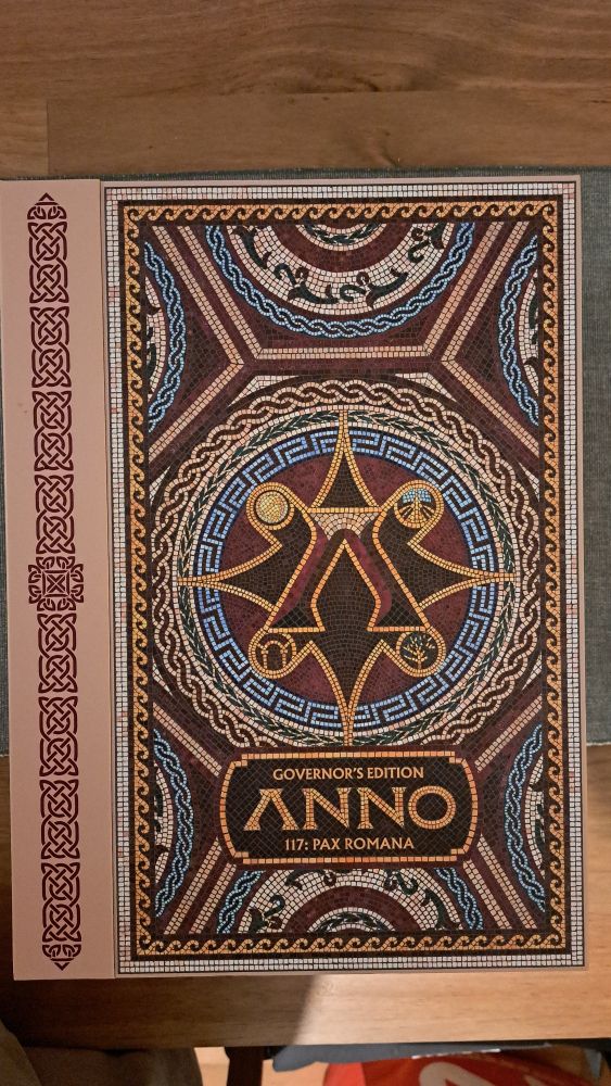 Es ist die Statthalter(Governors) Edition von Anno 117 zu sehen.