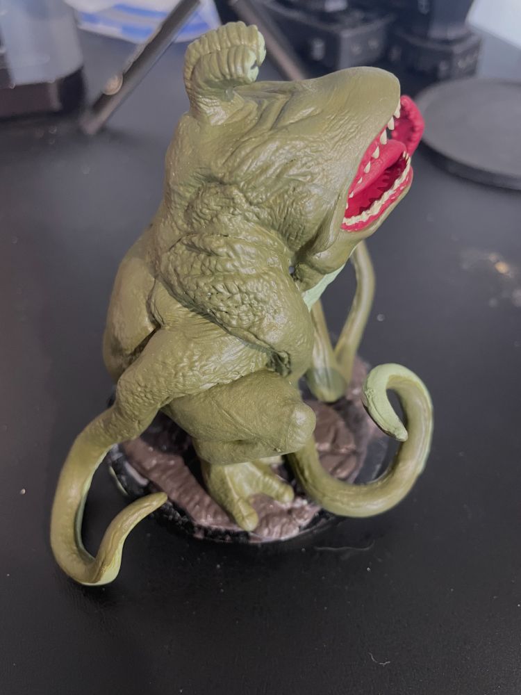 froghemoth after 2 coats side view
