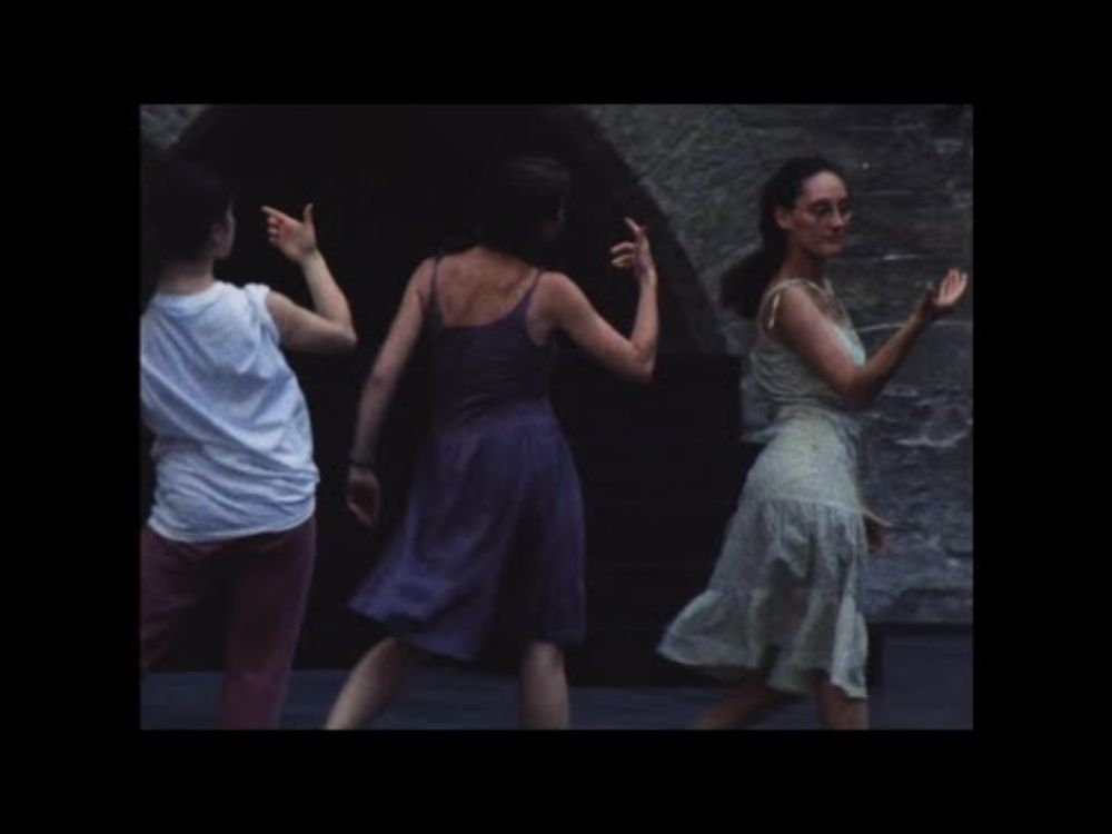 Un jour Pina a demandé... (Chantal Akerman, 1983) | Ensaio de 'Walzer' [Valsas]