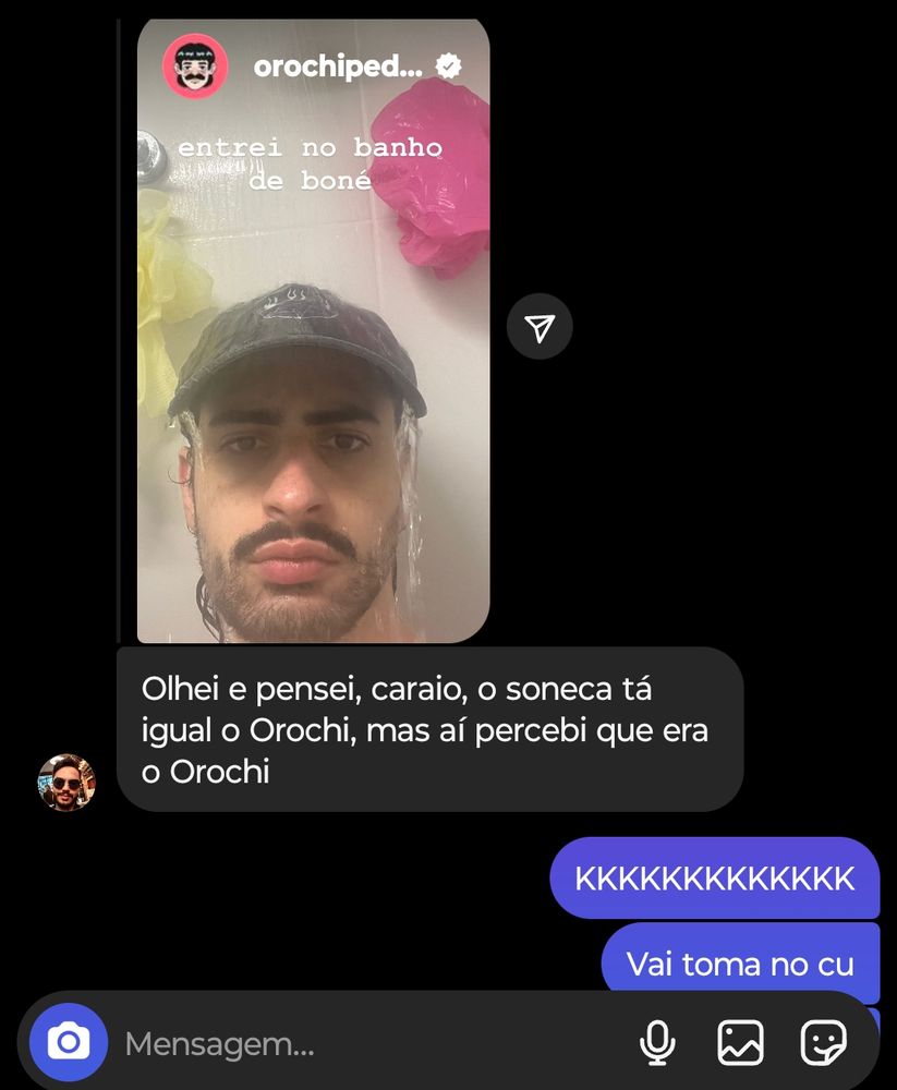 Eu não aguento mais