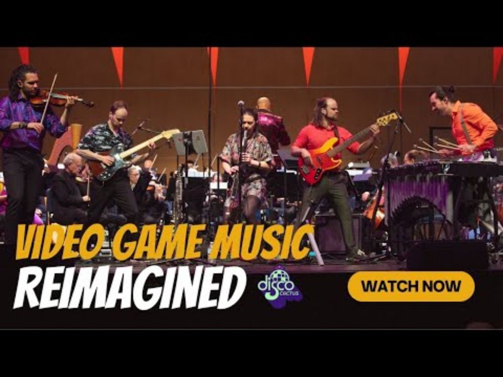 Epic Video Game Music Performed by Live Orchestra & Band | NHSO x DiscoCactus