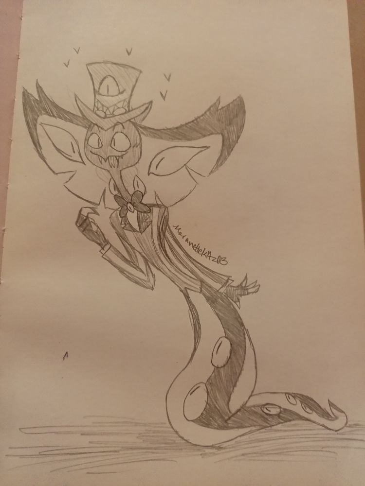 Sir Pentious pencil sketch💜💜