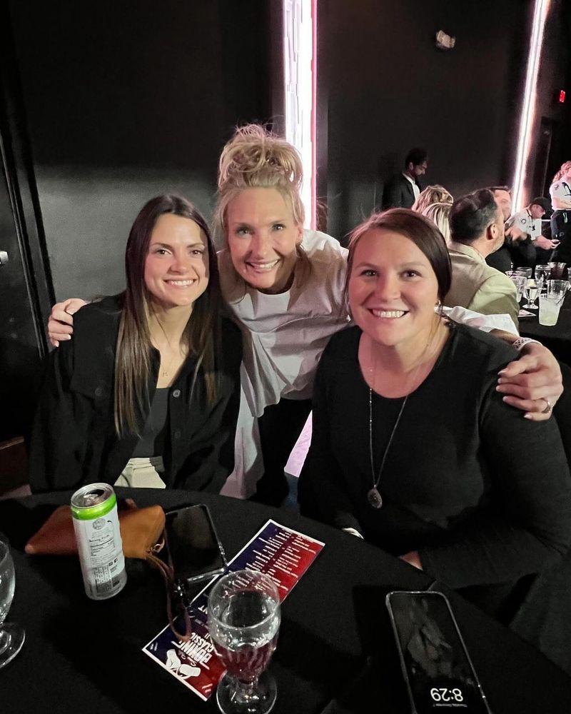 Anna, Emily, and Taylor at the Sioux Falls Boxing Classic