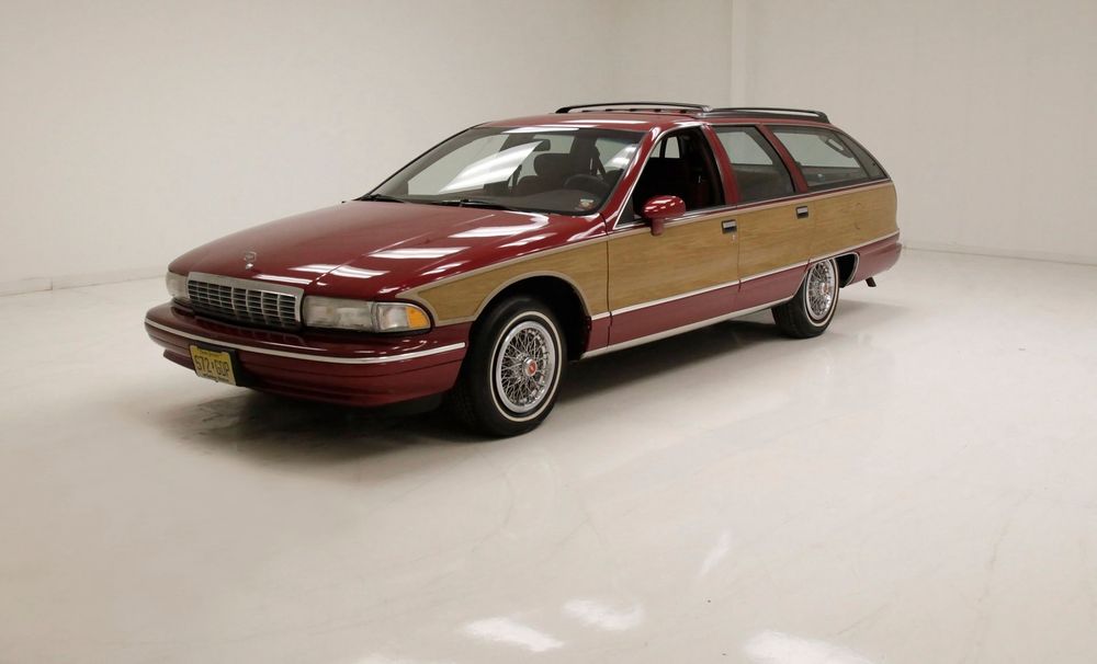 Picture of butt ugly Chevy caprice wagon. JFC. 