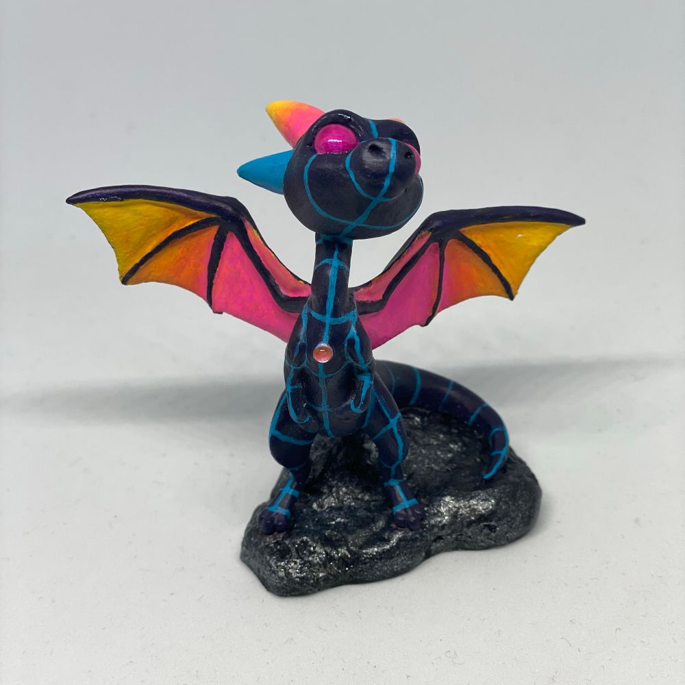 A Retrowave Bijou Dragon