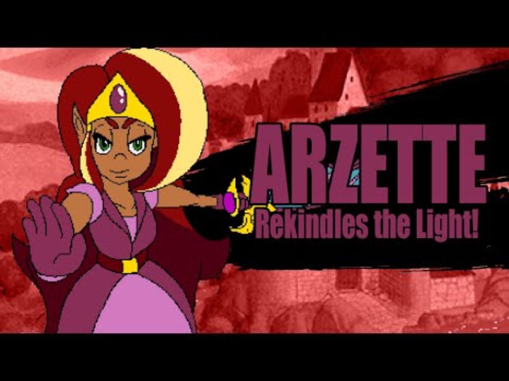 Super Smash Bros. Lawl Nova Moveset: Arzette (Arzette: The Jewel of Faramore)