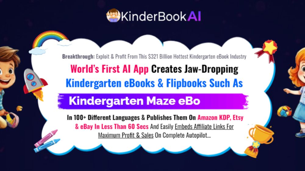 KinderBooks AI Review: World’s First AI Kinder Book & Flipbooks...