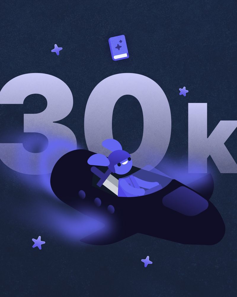Hardcover hit 30k readers!
