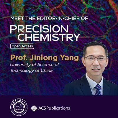 A portrait of Prof. Jinlong Wang, Editor-in-Chief of Precision Chemistry.