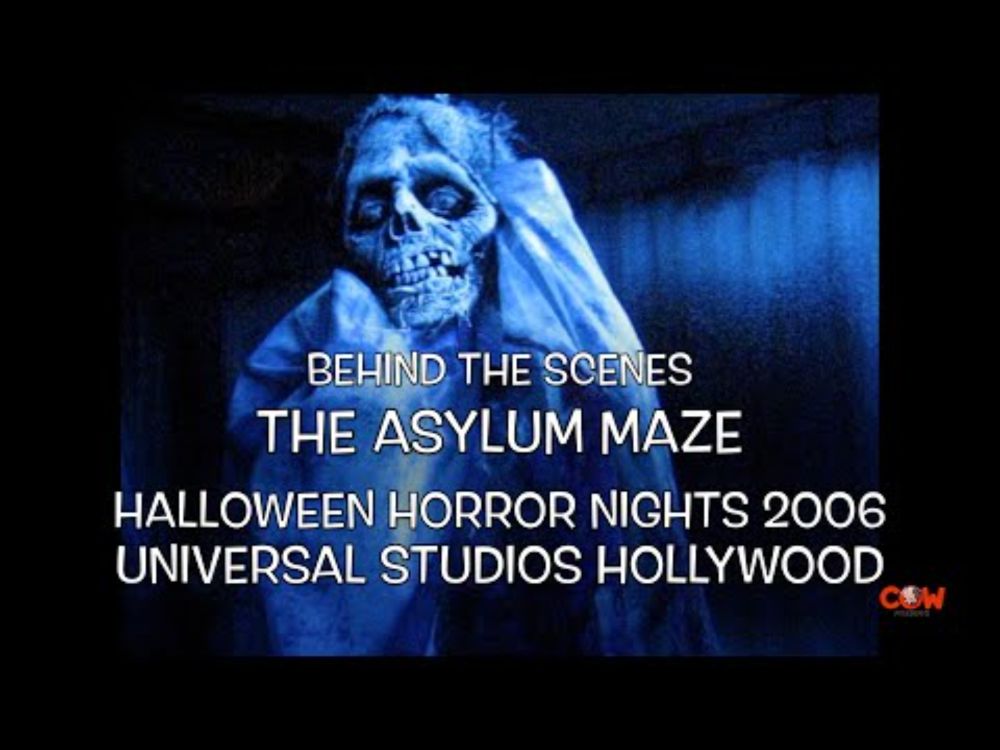 The Asylum 2006 Halloween Horror Nights Universal Studios Hollywood Behind The Scenes POV