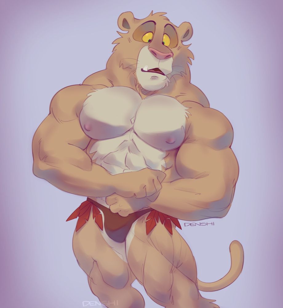 Mane-less lion? Cougar? Puma? Big cat lad...
