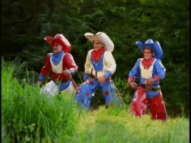 The oddly disturbing animated plastic cowboys from the Primus music video for Winona's Big Brown Beaver