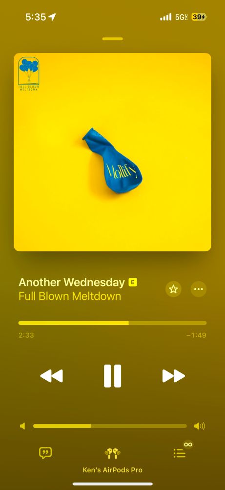 another wednesday by full blown meltdown!