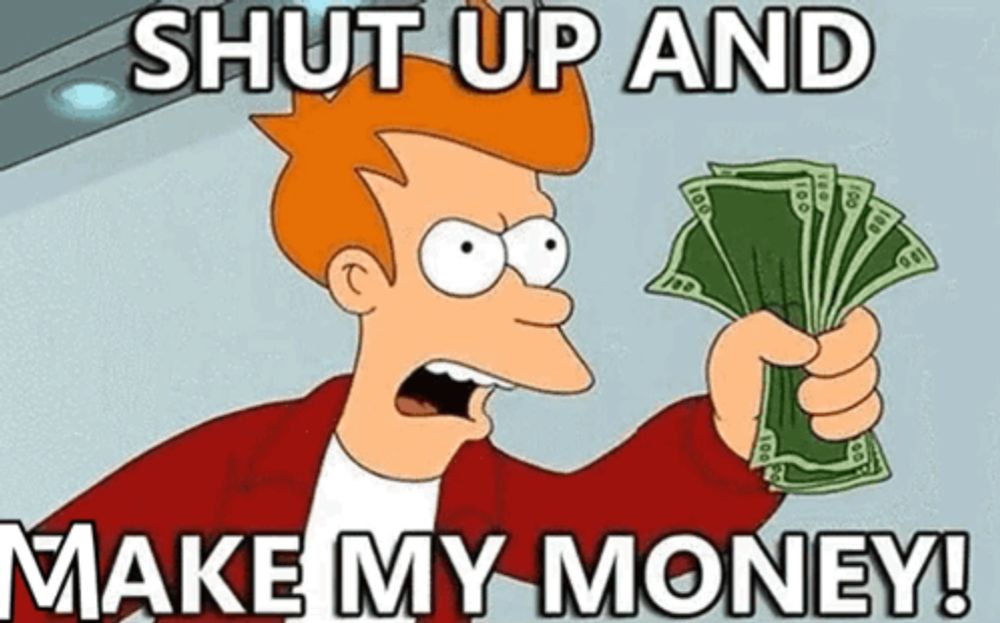 Shut Up And Take My Money Futurama GIF