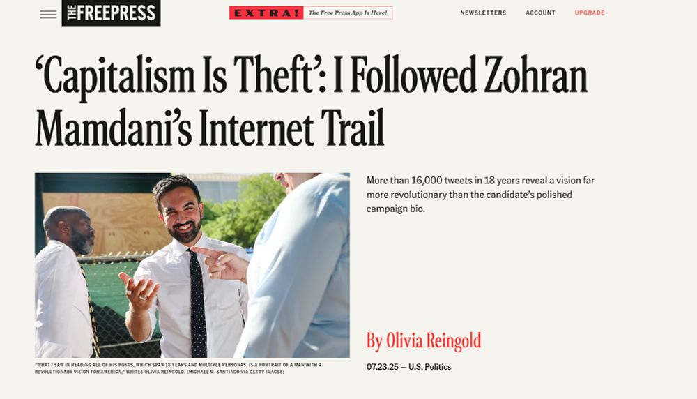 ‘Capitalism Is Theft’: I Followed Zohran Mamdani’s Internet Trail
