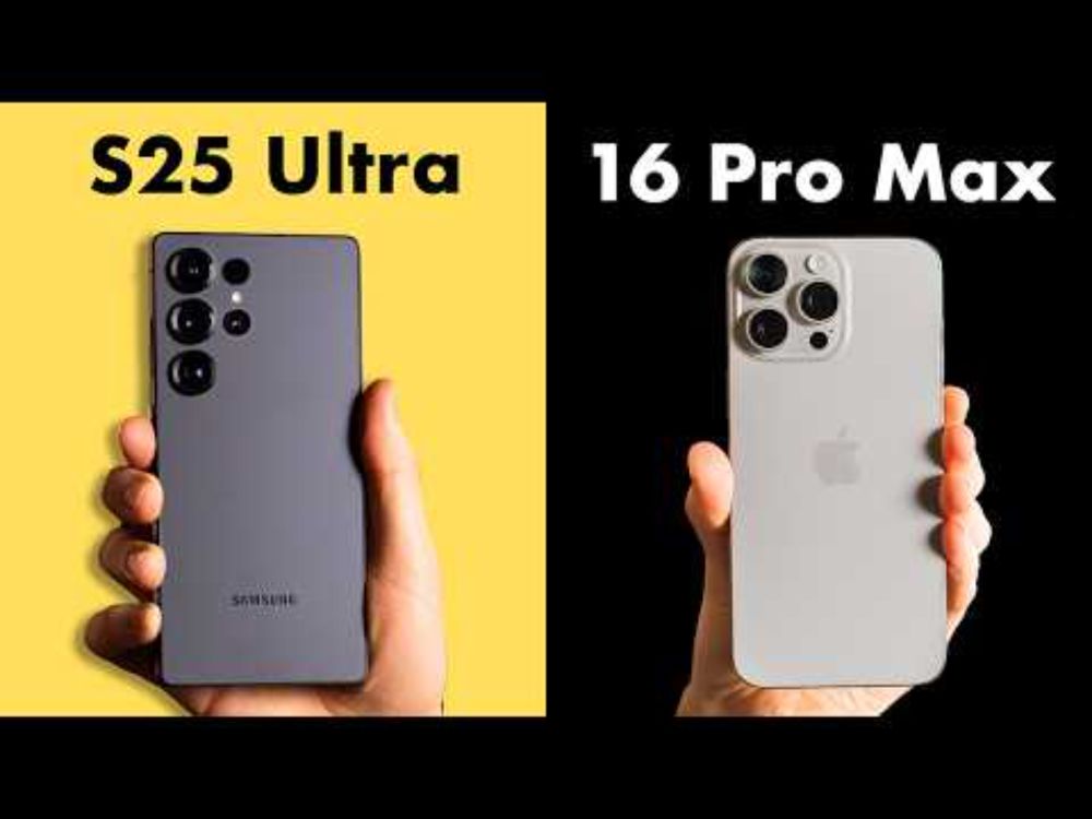 iPhone 16 Pro Max vs. S25 Ultra - Which is Better?