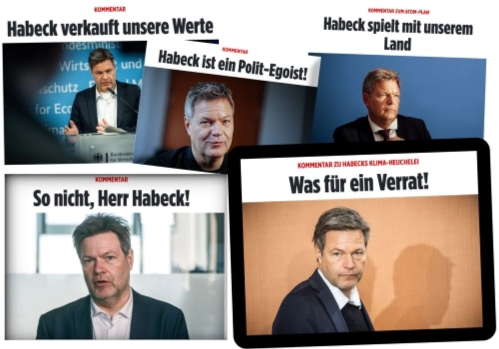 Die Kampagne der Bild gegen Robert Habeck