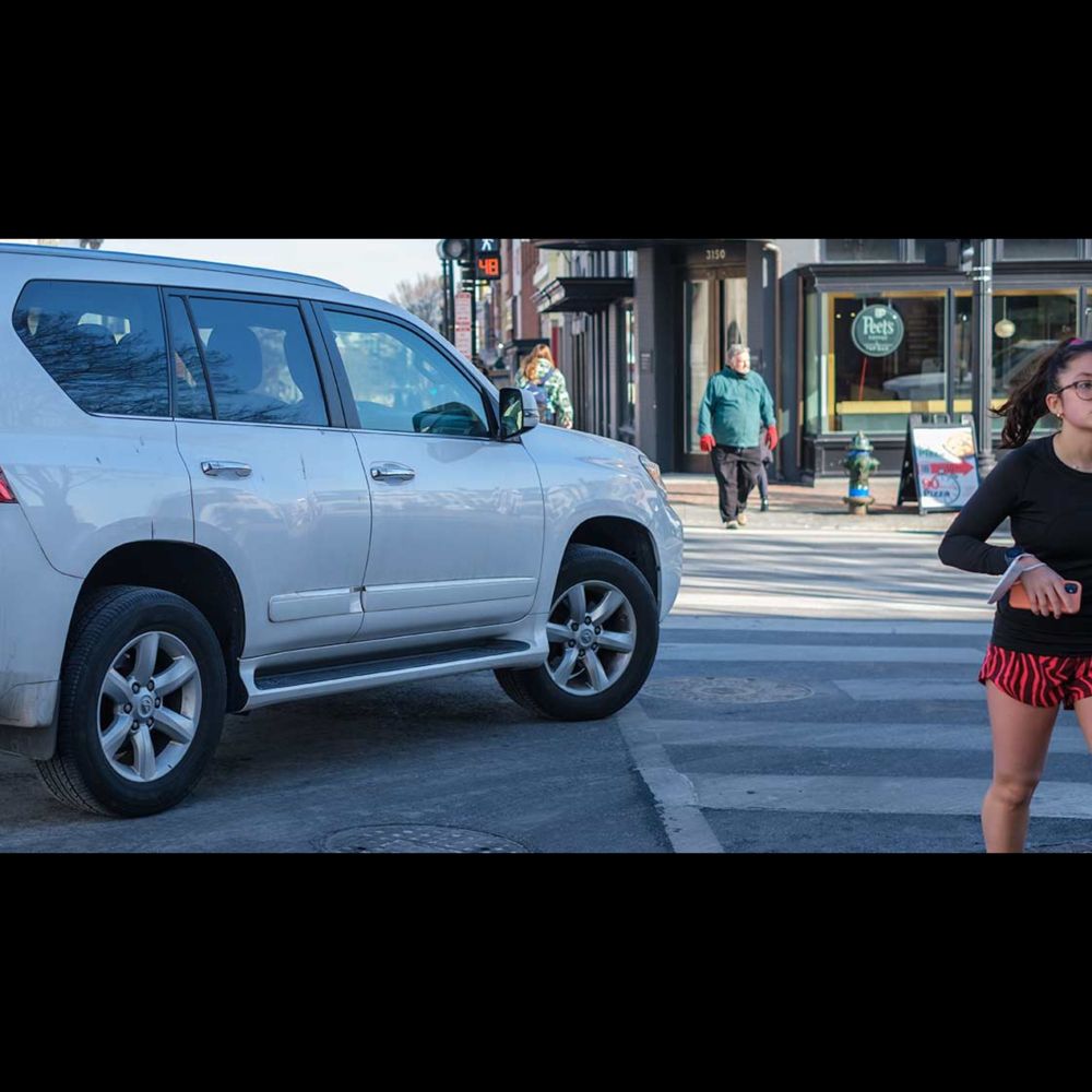 SUVs, other large vehicles often hit pedestrians while turning