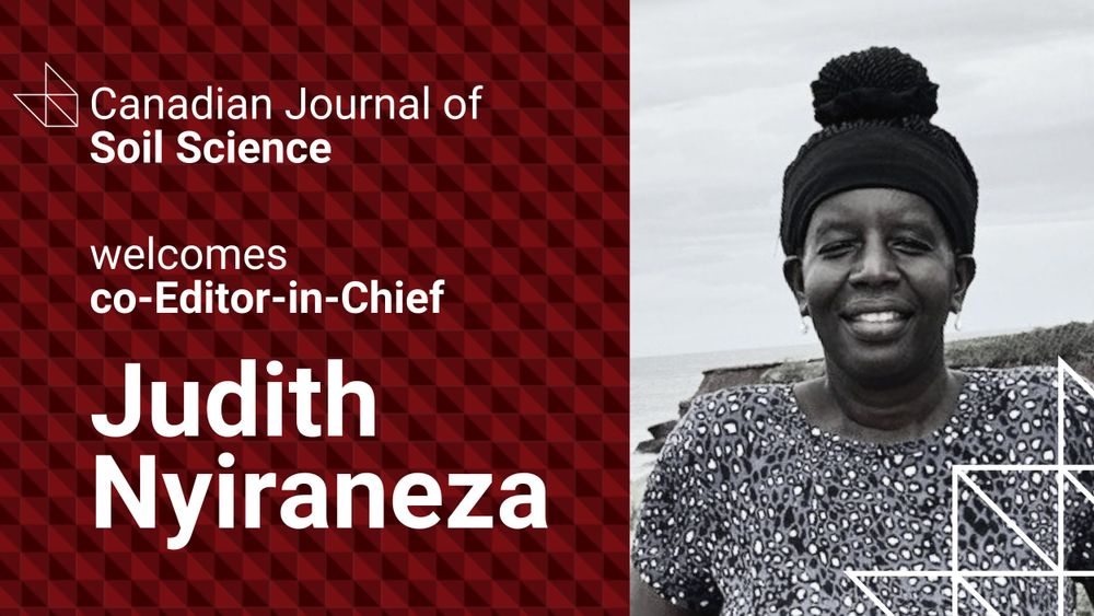 Canadian Journal of Soil Science welcoming new co-EIC social card. 