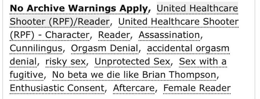 No Archive Warnings Apply, United Healthcare Shooter (RPF)/Reader, United Healthcare Shooter (RPF) - Character, Reader, Assassination, Cunnilingus, Orgasm Denial, accidental orgasm denial, risky sex, Unprotected Sex, Sex with a fugitive, No beta we die like Brian Thompson, Enthusiastic Consent, Aftercare, Female Reader