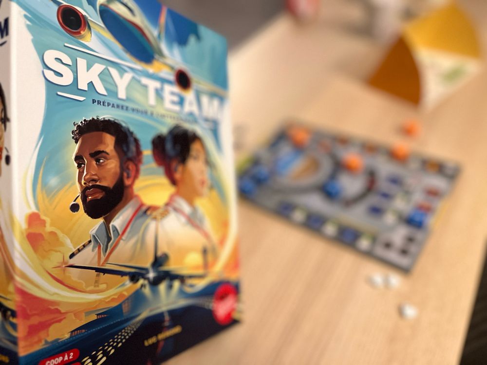 La boîte du jeu Sky Team