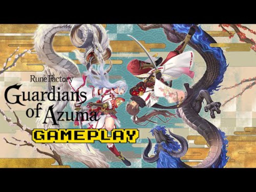 Rune Factory: Guardians of Azuma - Gameplay