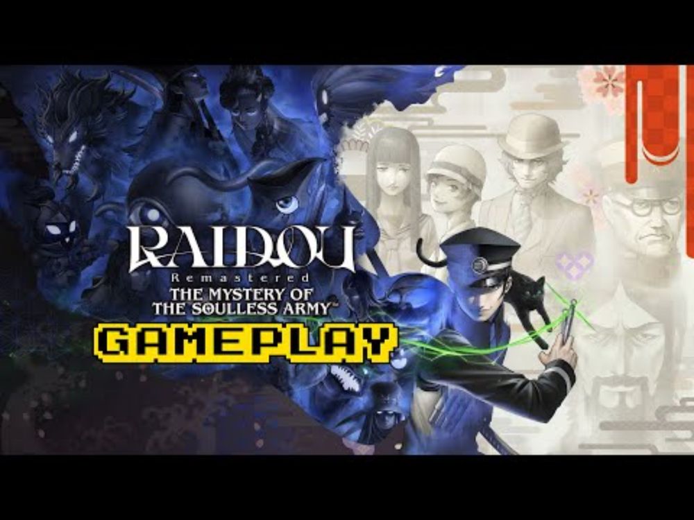 RAIDOU Remastered: The Mystery of the Soulless Army - Gameplay
