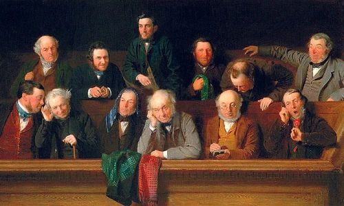 'The jury' by John Morgan, 1861