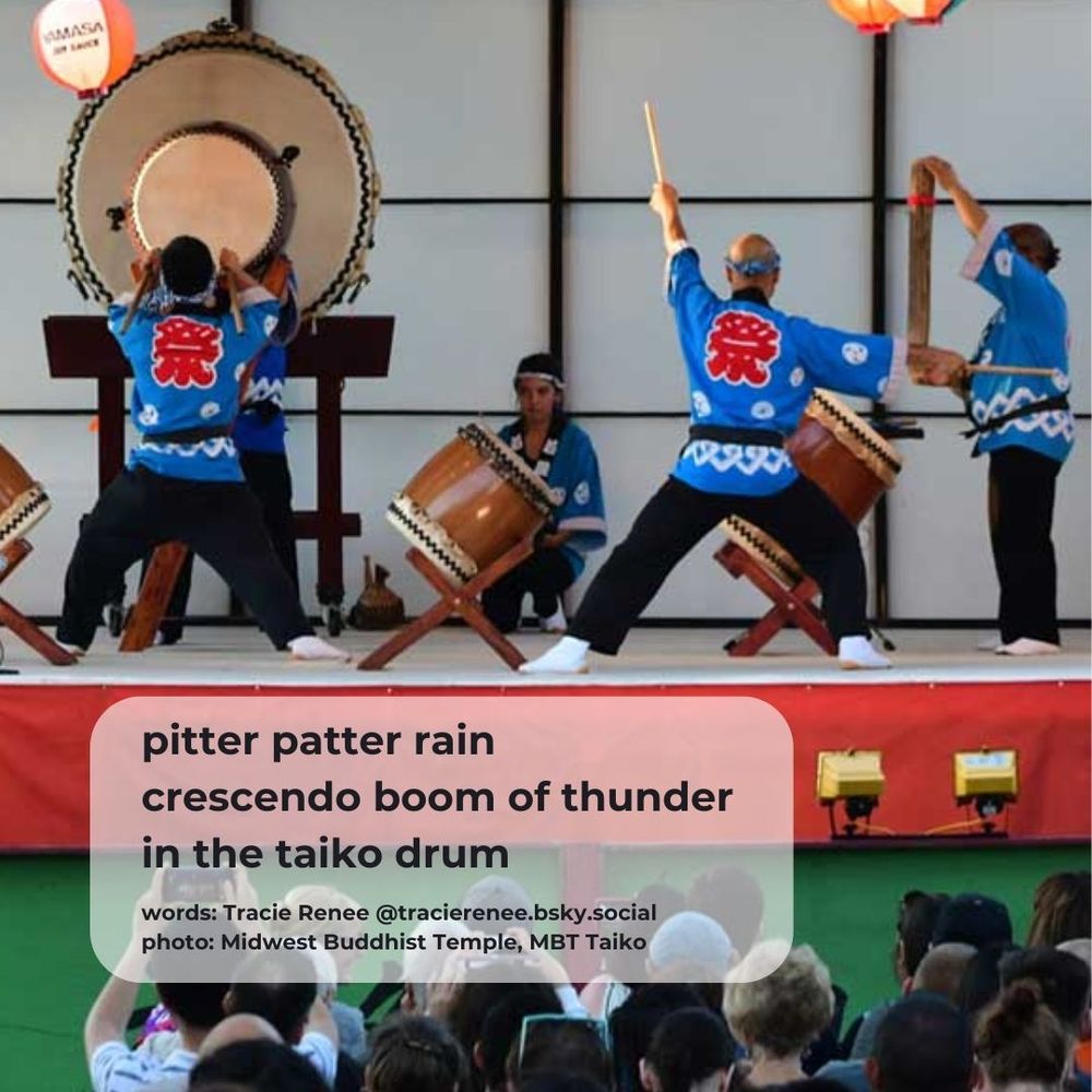 Photo of MBT Taiko via Midwest Buddhist Temple.