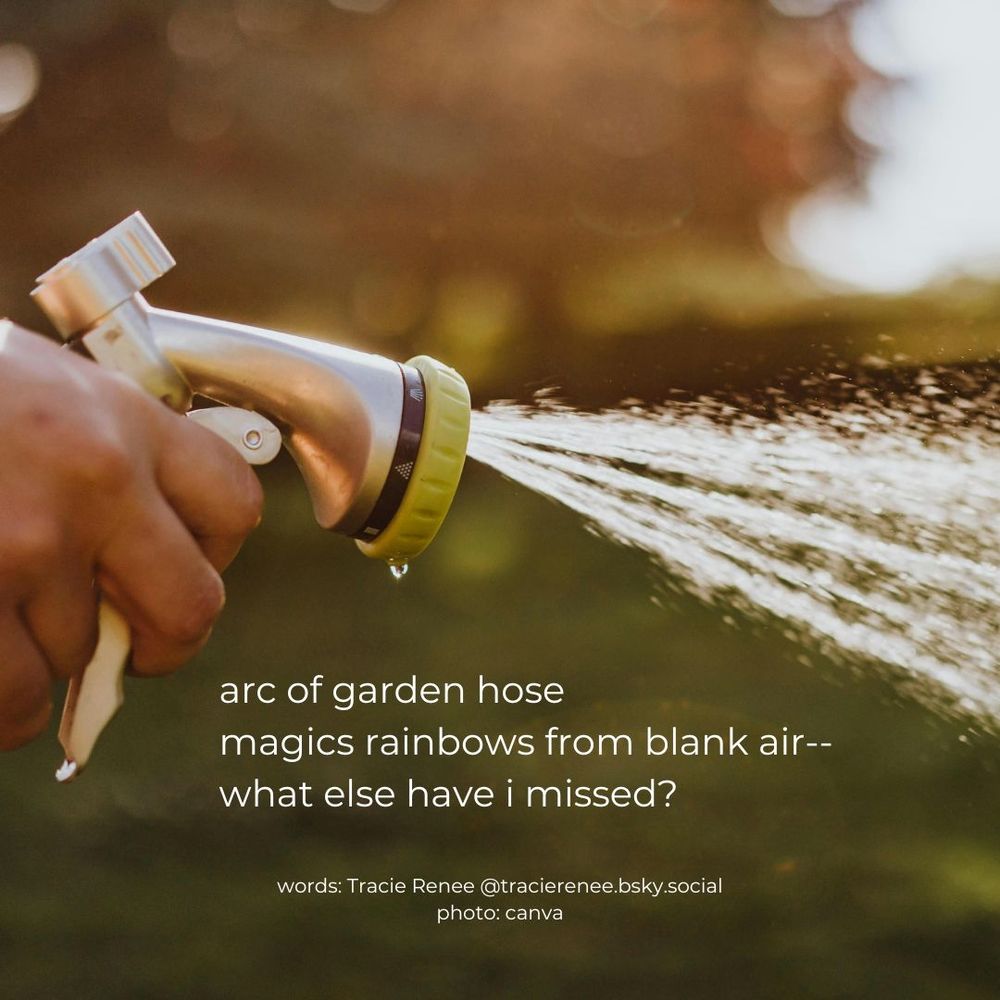 Photo of garden hose spraying water by Canva.