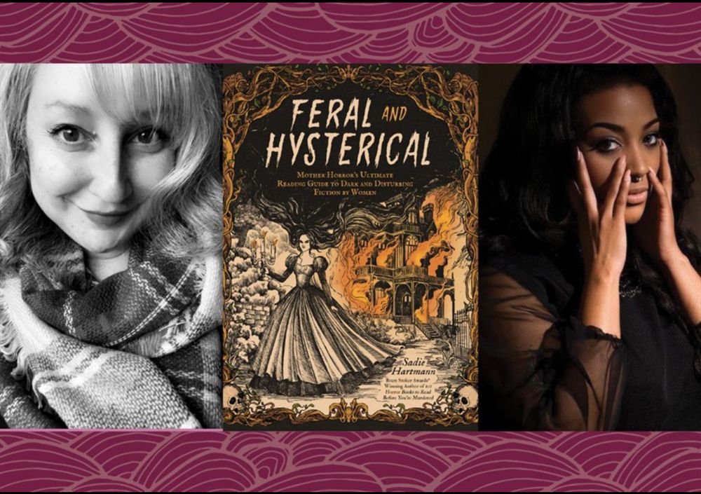 Join us tonight at the @seattlepubliclibrary for an evening of women talking about FERAL & HYSTERICAL—my new book! I have goodies & swag & a discussion with Izzy Von Ghoul 🖤 TONIGHT!