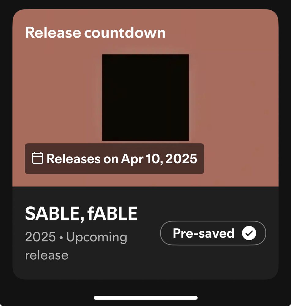 Bon Iver- SABLE, fABLE April 10th, 2025