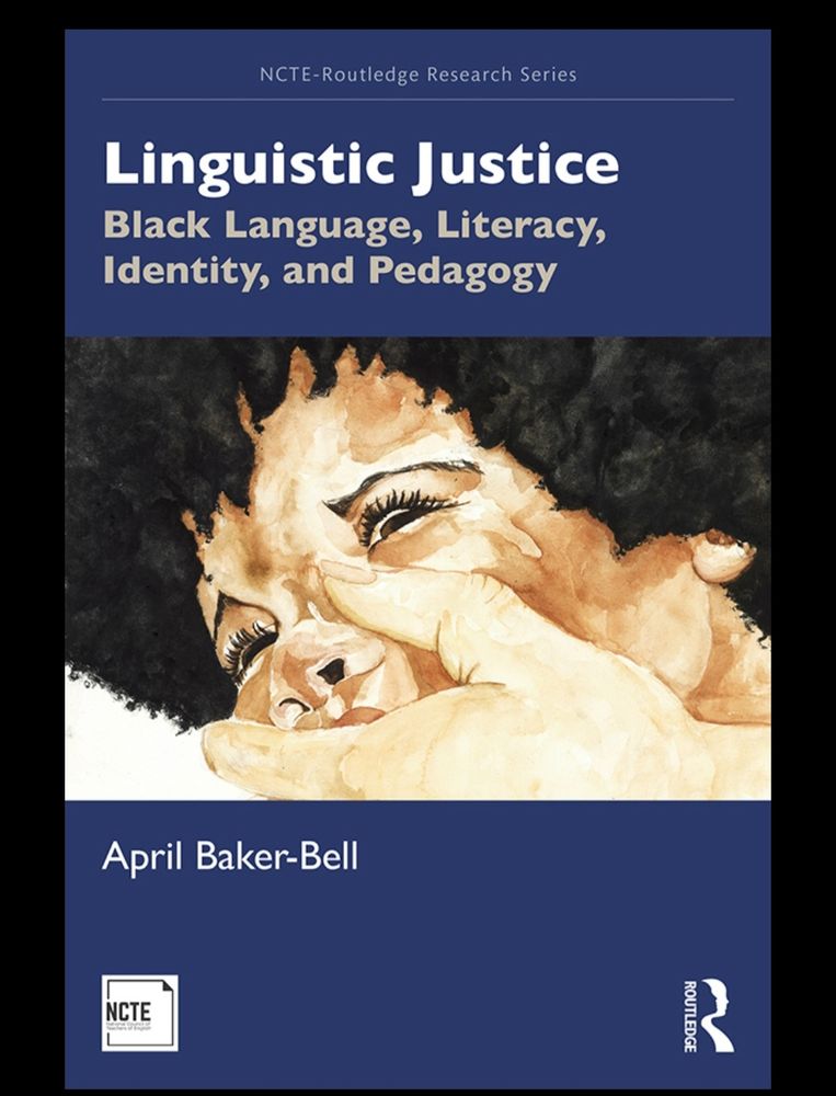A screenshot of a book titled "Linguistic Justice: Black Language, Literacy, Identity, and Pedagogy "