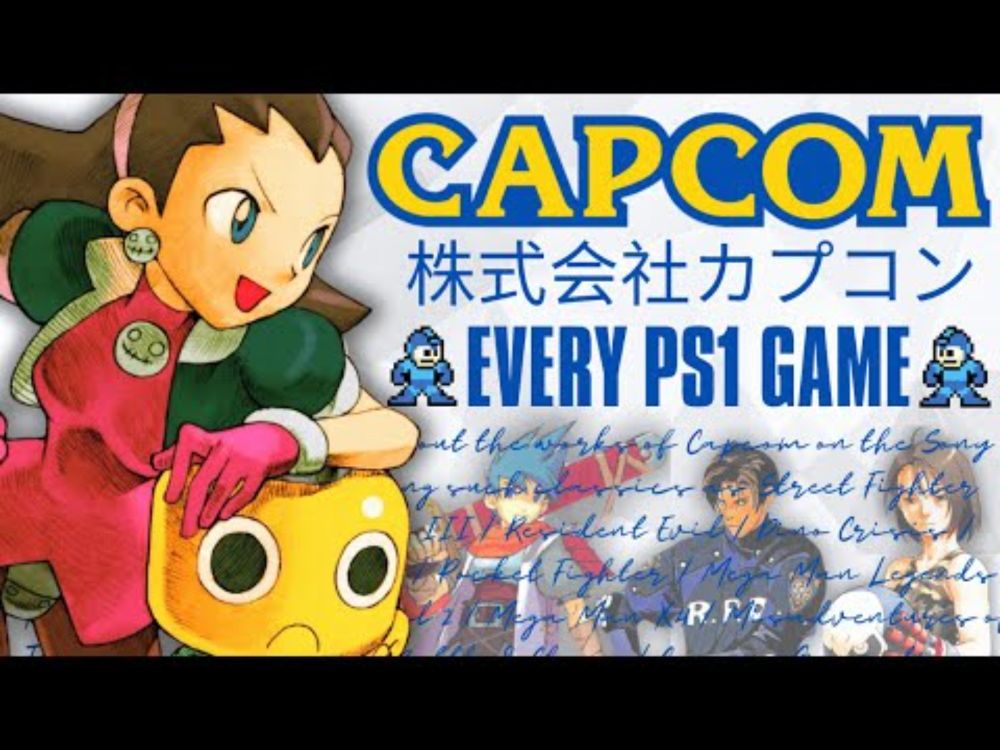 A Look At EVERY Capcom PS1 Game | Sean Seanson