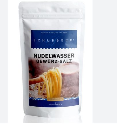 Schuhbeck's "Nudelwasser Gewürz-Salz"