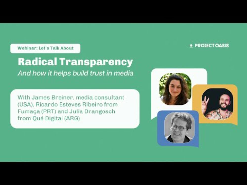 Let’s Talk About Radical Transparency! And how it helps build trust in media