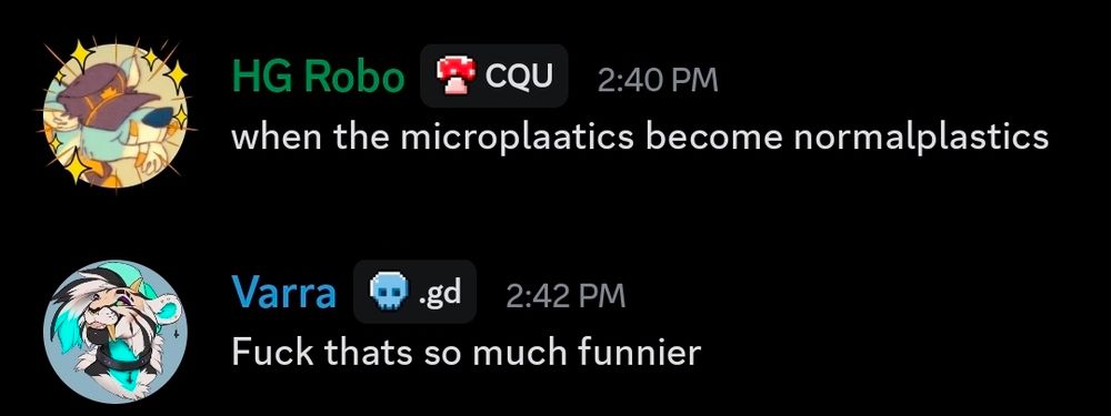 When the microplastics become normalplastics