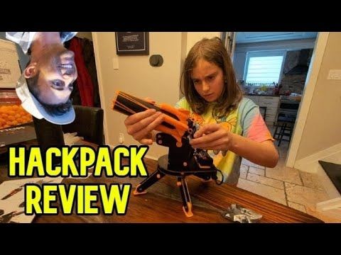 Mark Rober Hack Pack IR Turret Review by 10 Year Old