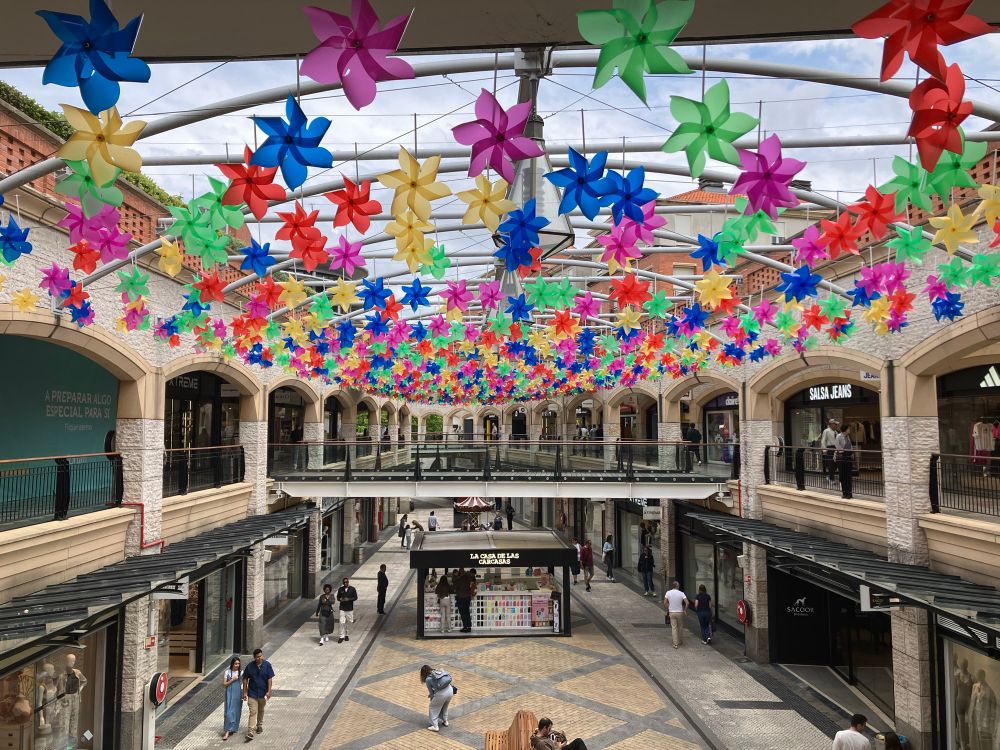 Shopping mall in Aveiro, Portugal