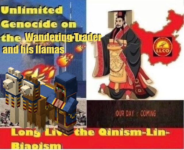 Unlimited Genocide on the Wandering Trader and his llamas